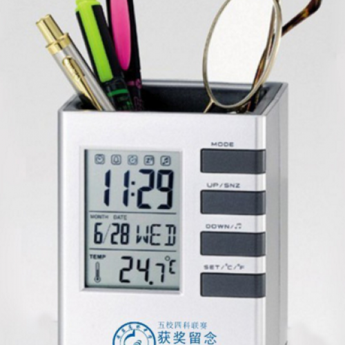 Office Accessories-Business Gift Multifunctional Calendar Pen Holder